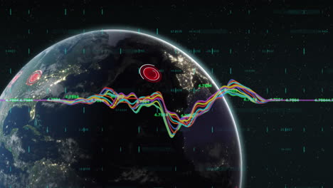 Animación-Del-Procesamiento-De-Datos-Financieros-En-Todo-El-Mundo.