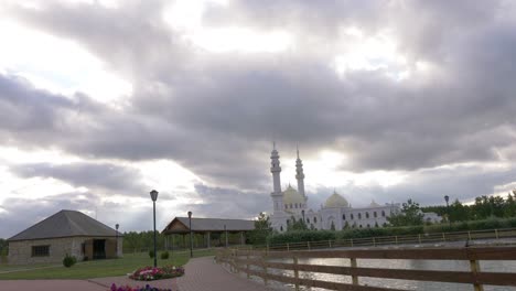 mezquita blanca. bolgar, volga, bulgaria, kazan, el antiguo bolgar, patrimonio de la unesco, tatarstán, rusia.