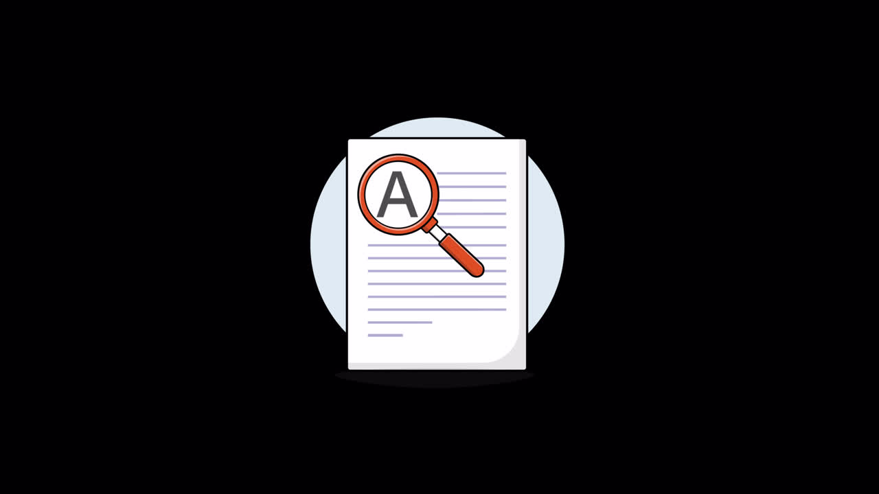 Animated Document Search and Analysis with Magnifying Glass