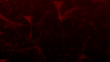 abstract cyber technology futuristic nodes animation plexus particle connection lines dots business