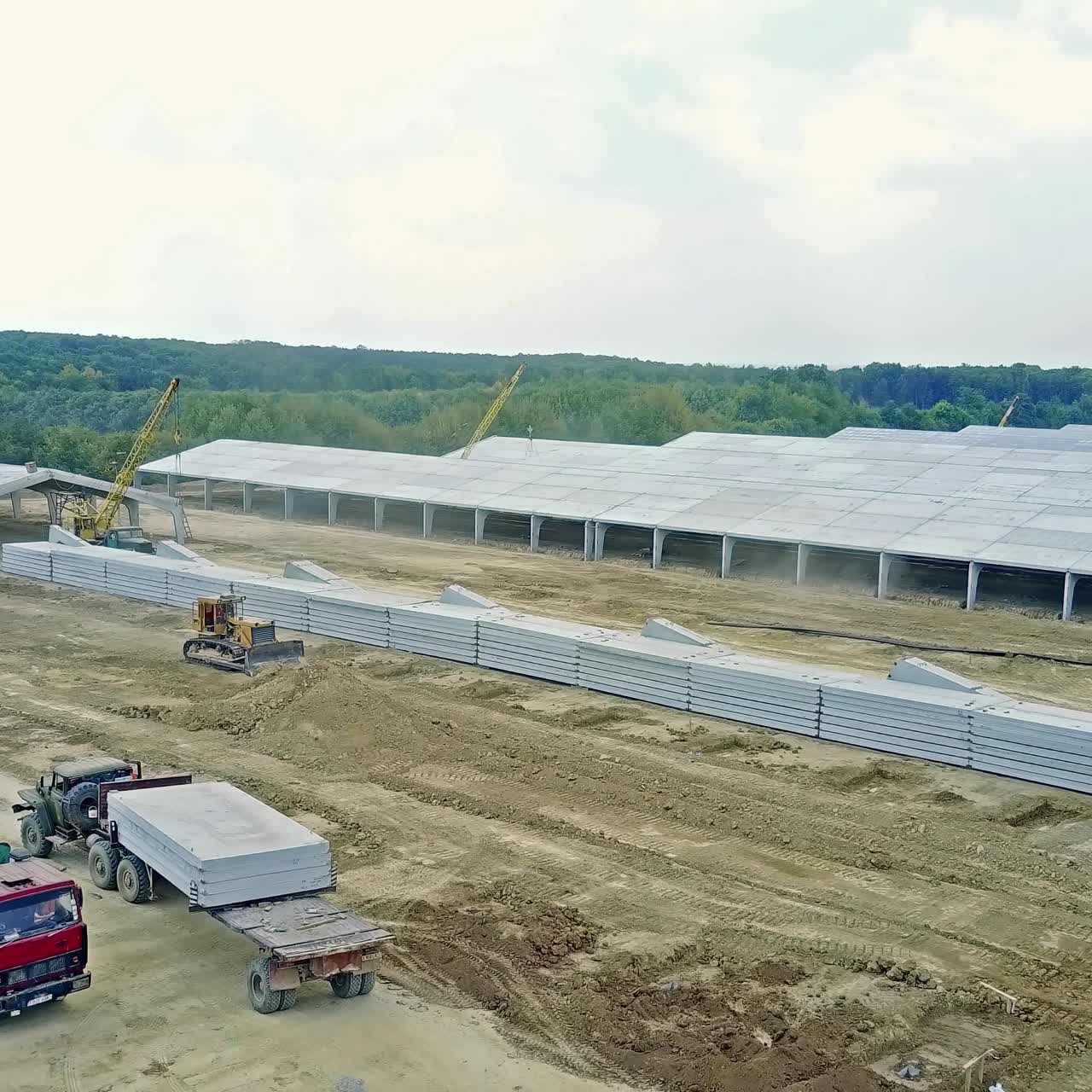 Construction of farm