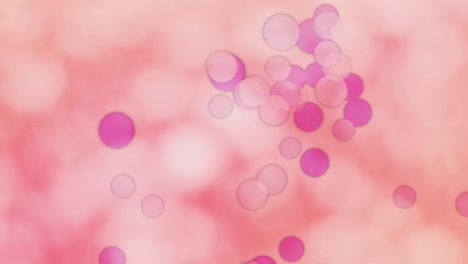 pink background and moving pink bokeh image 2