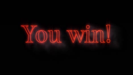 emerging you win neon billboard 4k
