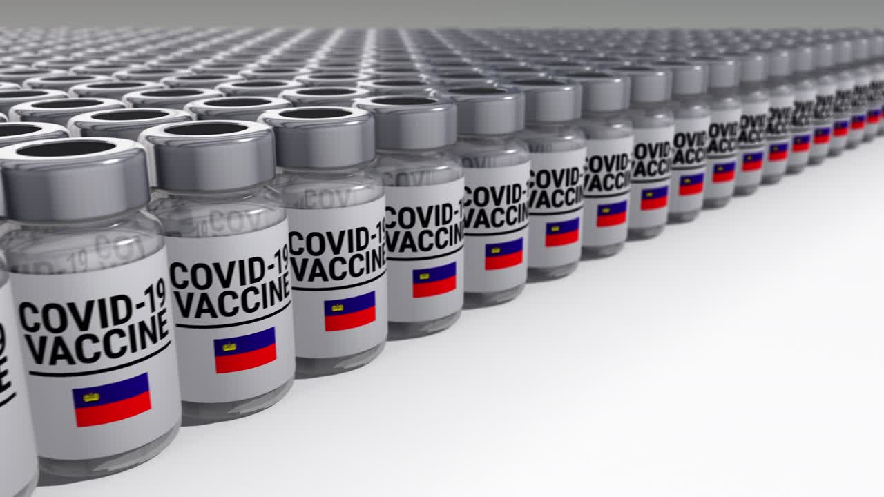 Covid-19 Vaccine Bottles Liechtenstein