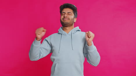 tired exhausted indian man yawning lazy bored lack of sleep falling asleep take a break relax