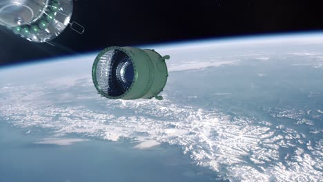 vostok space rocket satellite payload deployment