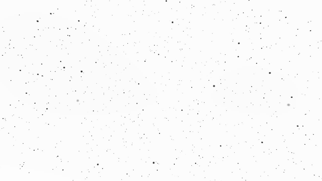 Abstract black dots on a white background render