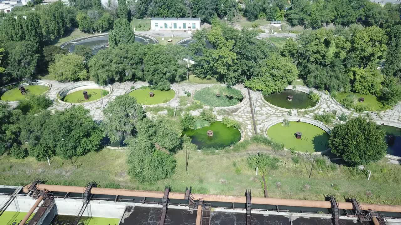 물 정화 서클의 넓은 안테나, 깨한 식수