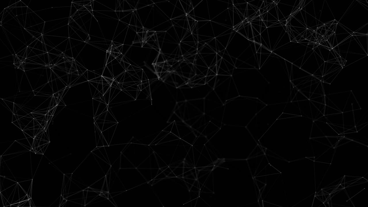 Scifi dot wave line wave dark blue abstract cyberspace backdrop big data cyberspace network security