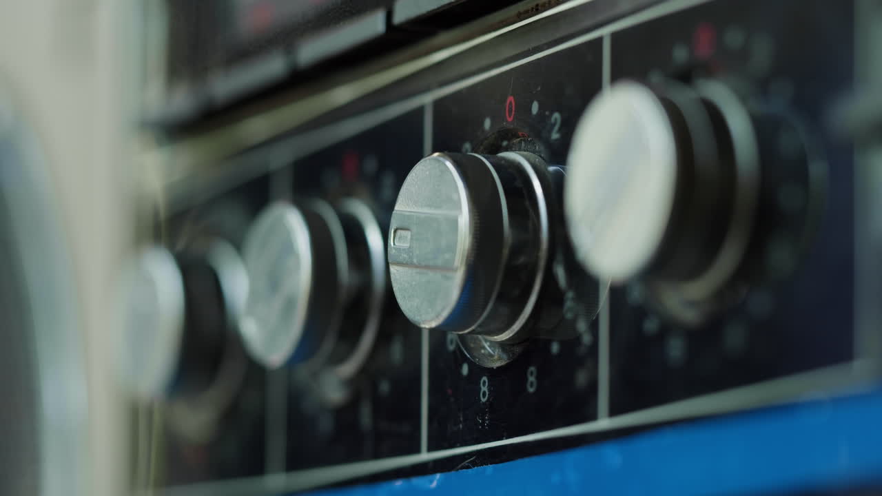 Vintage Radio Control Panel