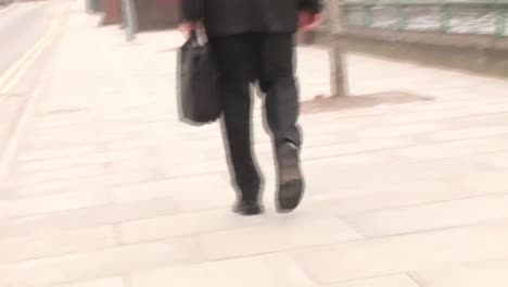 stock footage of businessman working outdoors