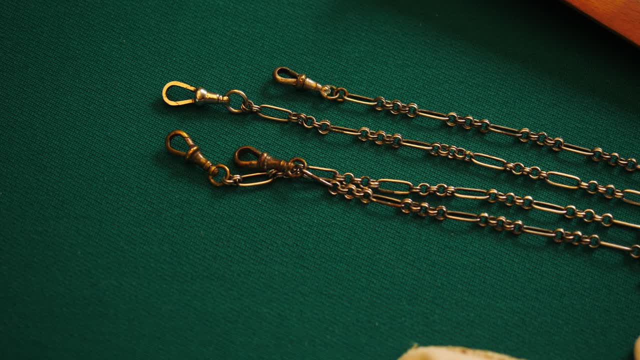 cadena de relojes de época