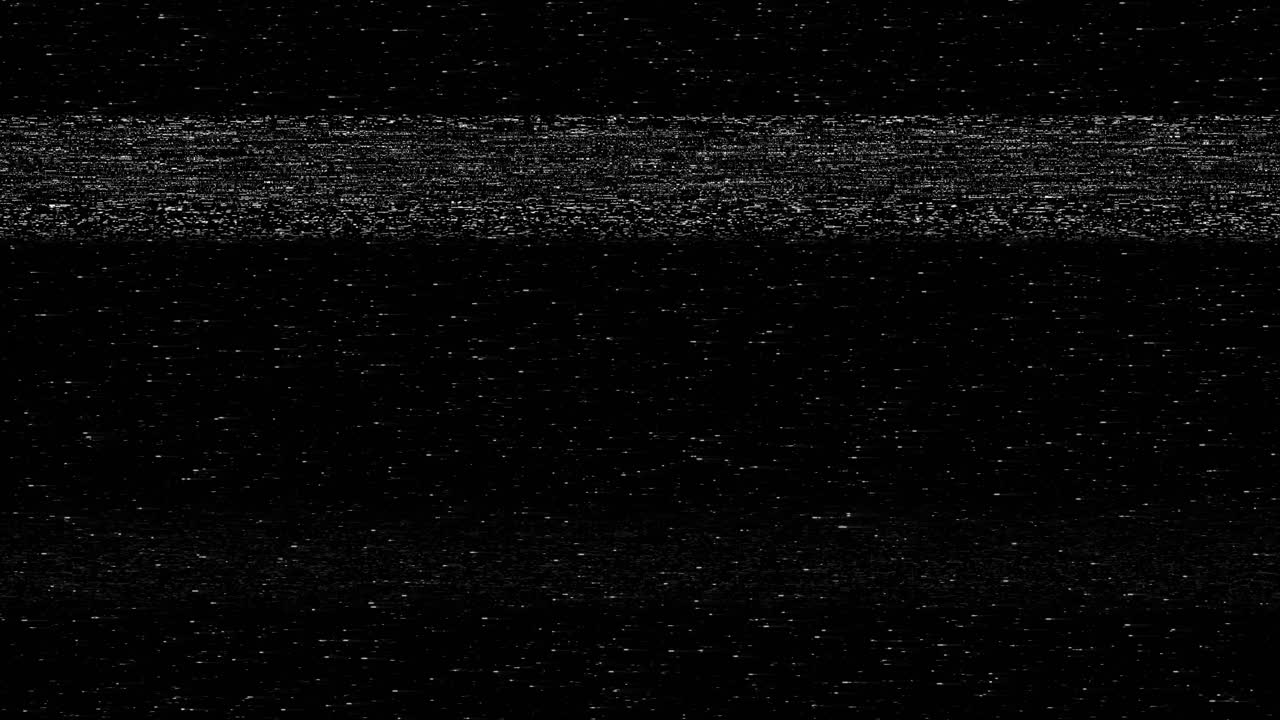 4k loop television interference pattern caused by satellite signal interference animation glitch