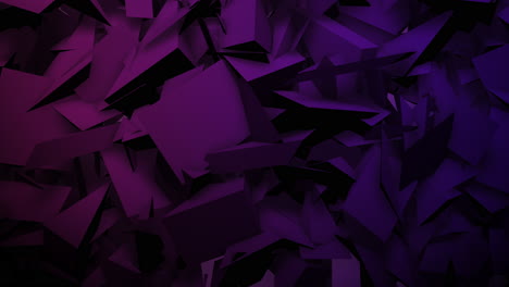 motion dark purple geometric shapes abstract background