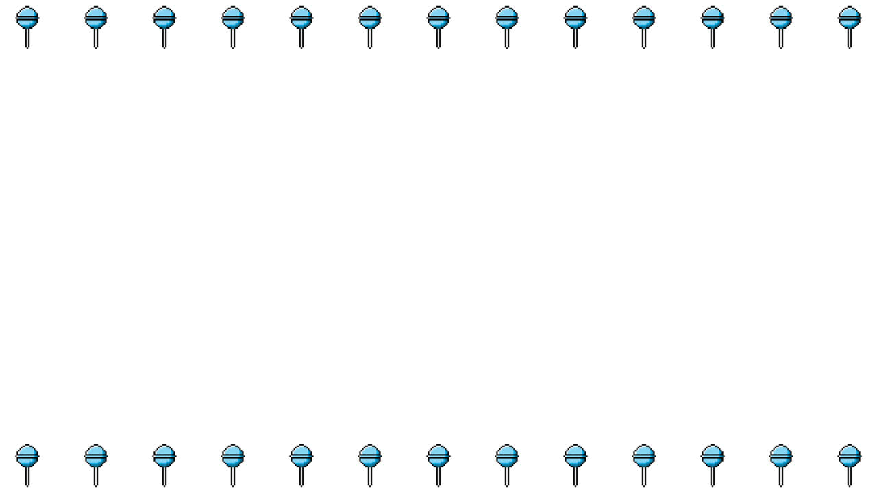 Pixel Art Lolipop Candy ball Frame Animated Overlay 1080p Transparent 30 fps (2).mov