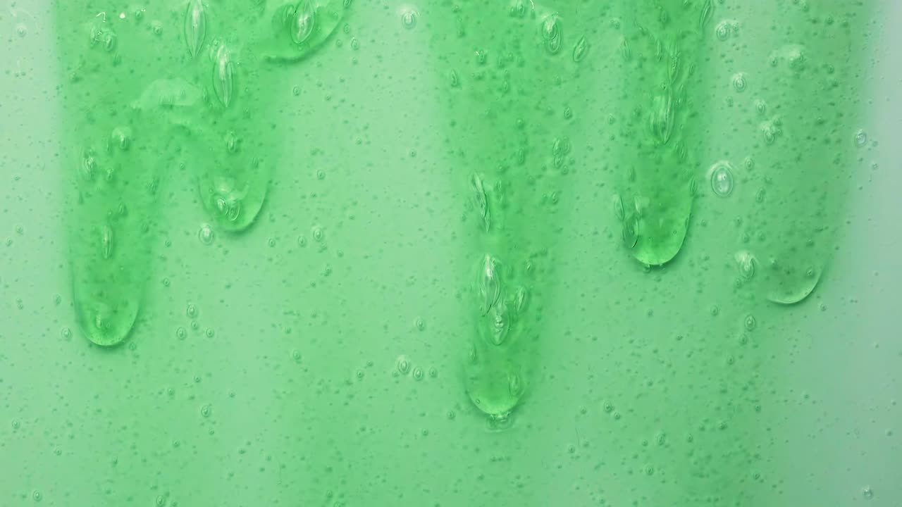 샤워 젤 화장품 텍스처 선택적 초점