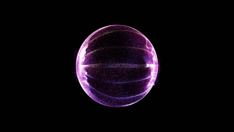 twist purple sphere plasma spin