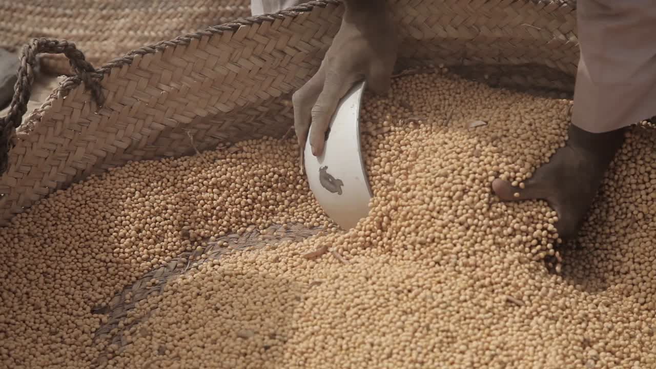 mercado de alimentos en el norte de nigeria, estado de katsina