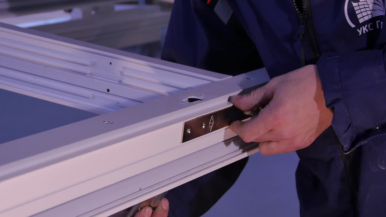 Installing a Window Frame and Hardware