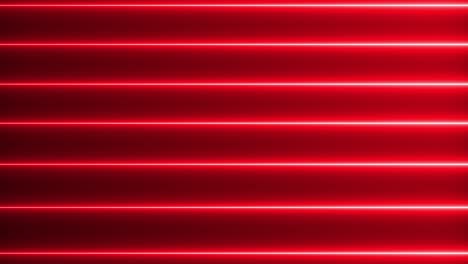 neon lights glowing futuristic trendy red color seamless neon light line technology motion background.