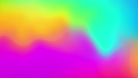 ondas líquidas fluyentes de neón movimiento abstracto fondo de bucle sin costuras
