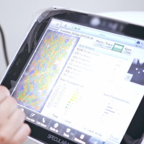 equipment for checking vision