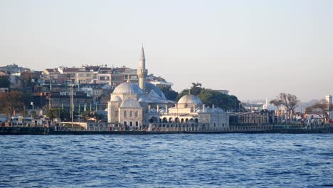 istanbul mosque by the river