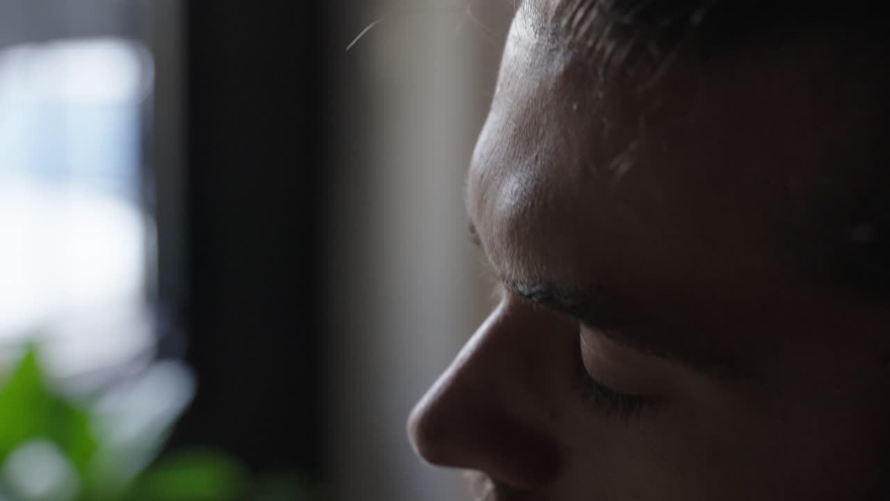 Portrait of a man with glasses