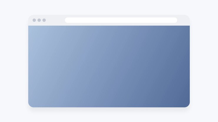 Minimalist Web Browser Window Opening and Closing Animation
