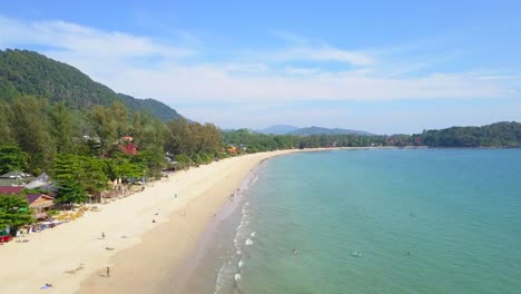 beautiful aerial footage of thailand