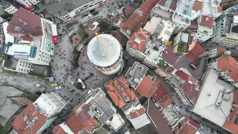bird's eye view galata tower