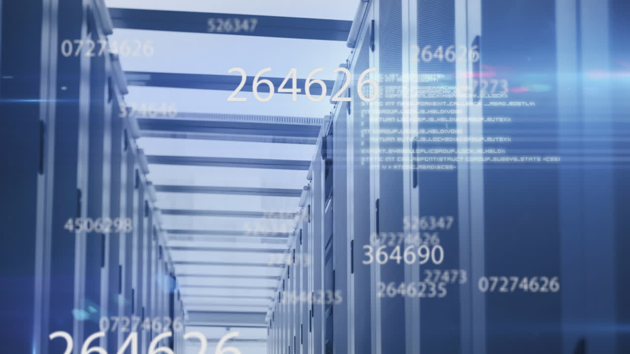 데이터 처리 및 서버  ⁇ 을 통한 숫자의 애니메이션