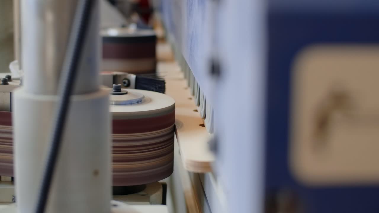 Woodworking Machinery in Action
