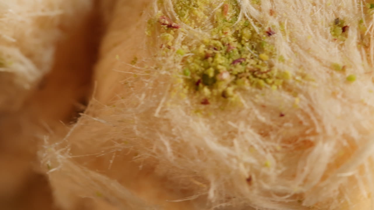 primer plano de las delicias turcas