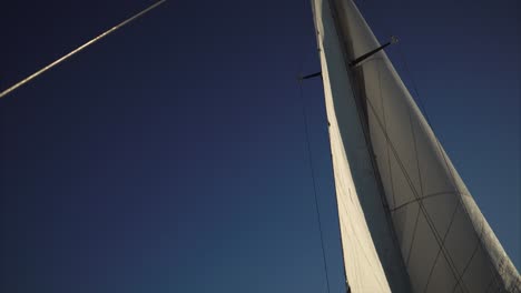 sailing vessel mast and sails