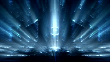 animación de fondo de luces azules