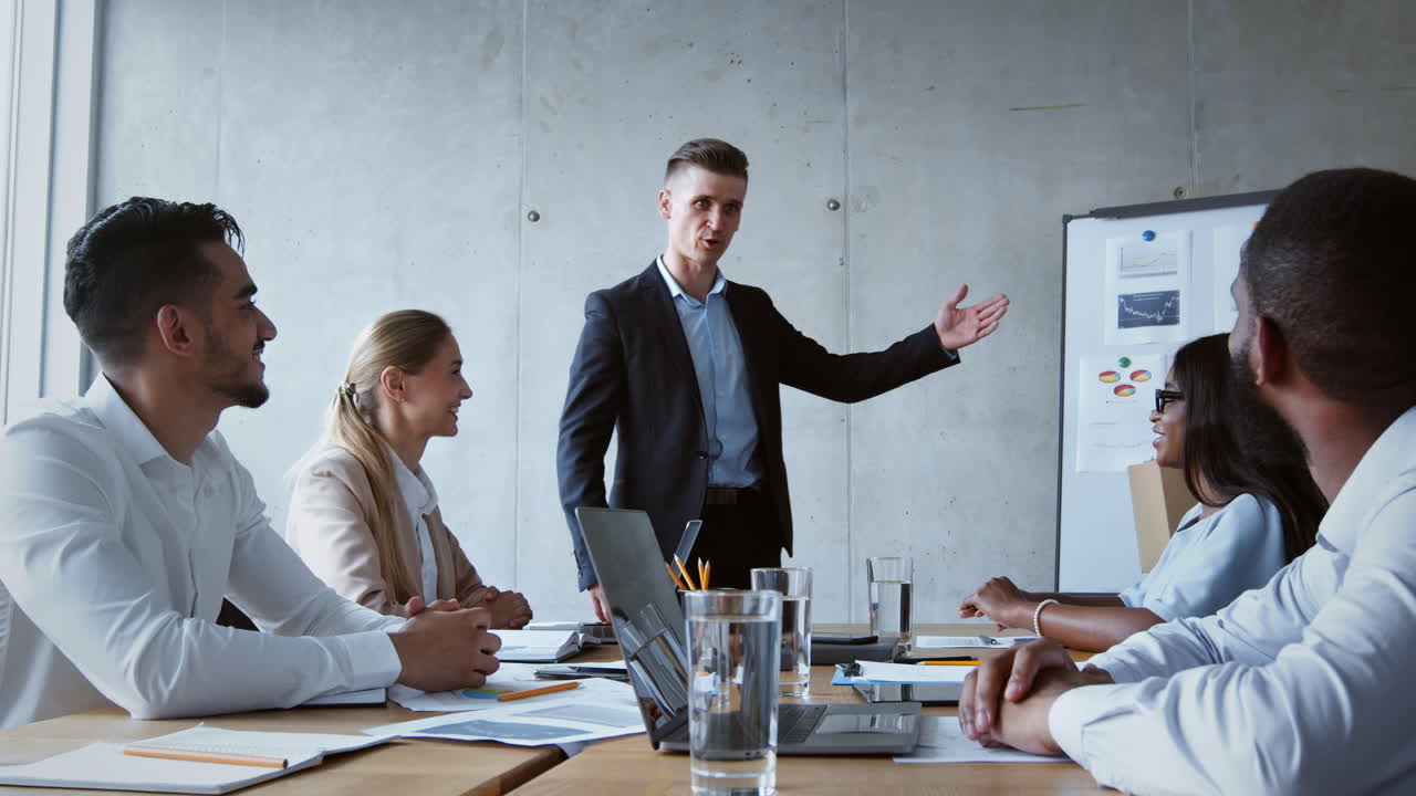 Business Meeting and Employee Exit