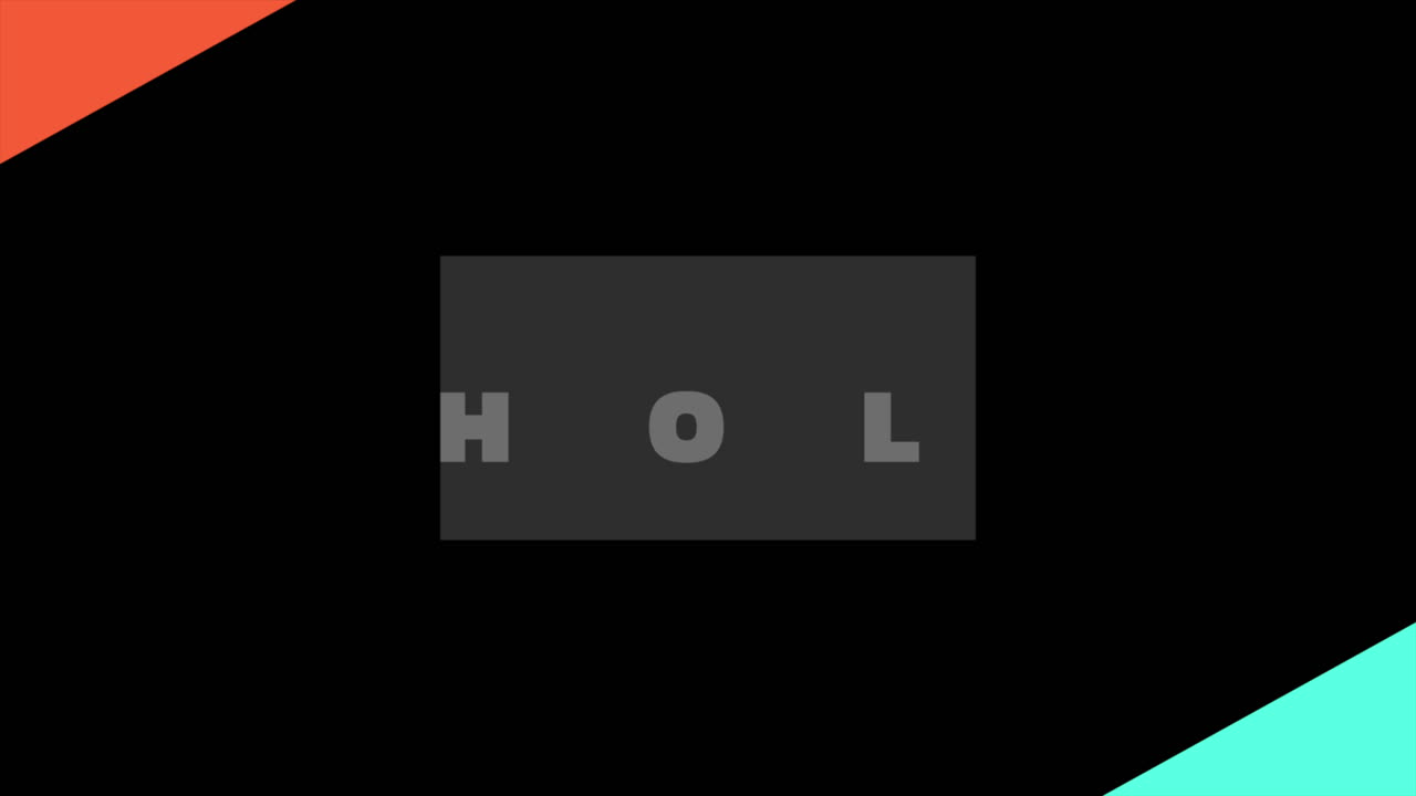 feliz día de fiesta texto en la moda naranja y azul gradiente