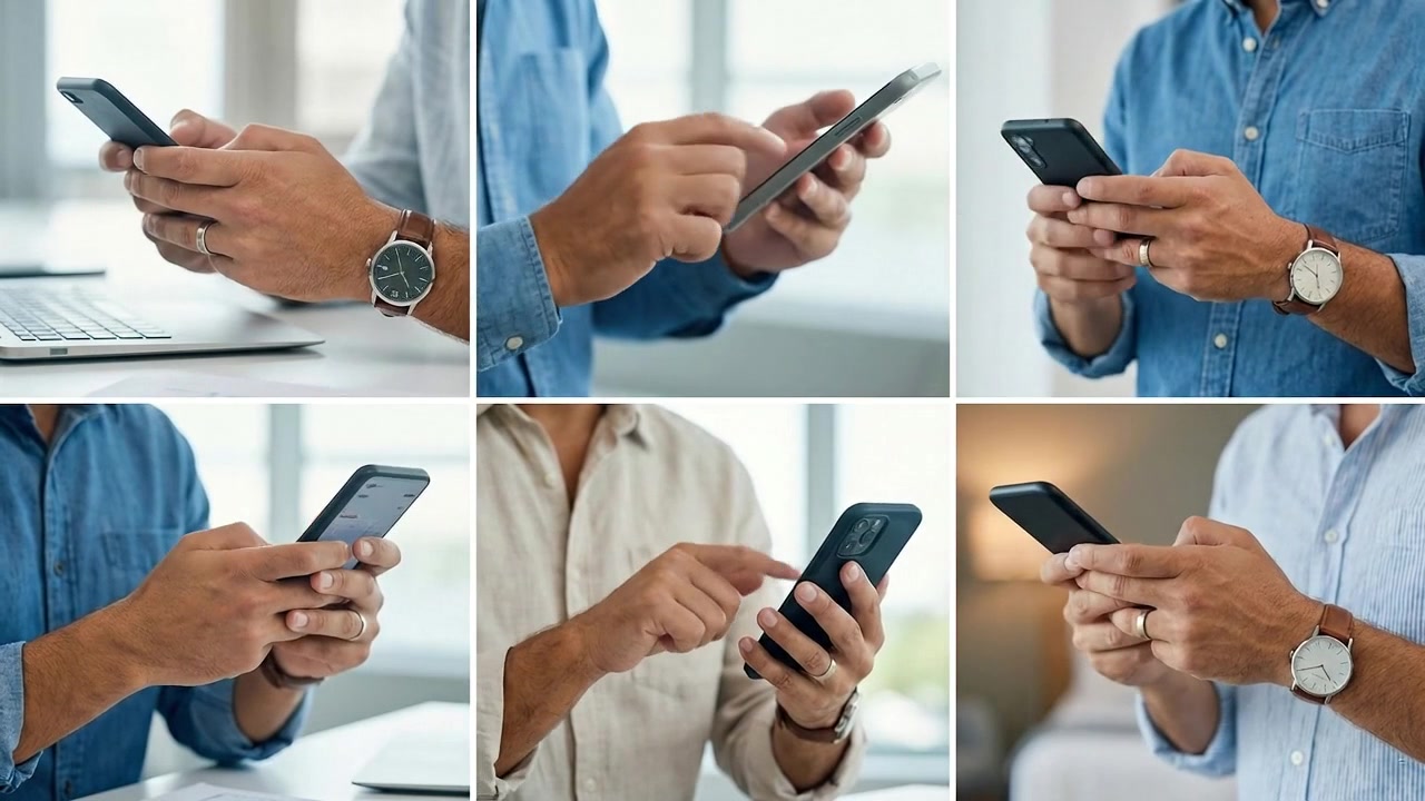 Mobile payment and smartphone technology business interaction scene