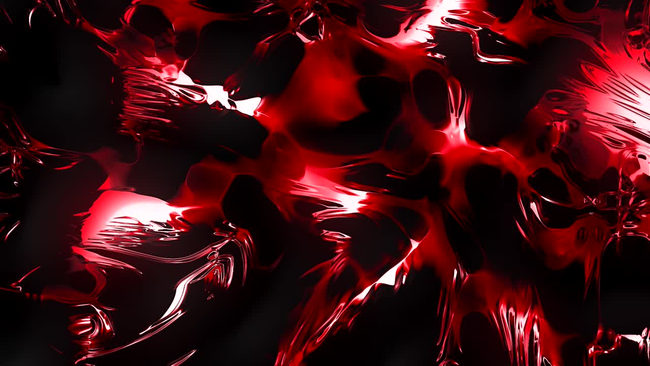 Abstract Red Liquid Texture