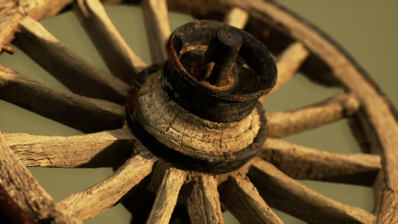 중세 마차 에 사용 된 수작업 인 촌스러운 빈티지 나무 바 ⁇