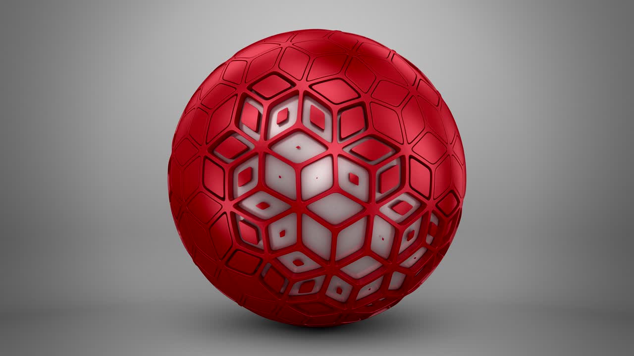 애니메이션 된 기하학적 모양