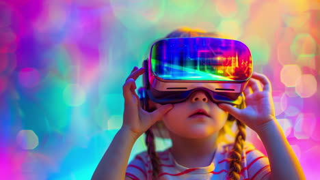 Bebés-Y-Niños-Pequeños-Con-Cascos-De-Realidad-Virtual-Fabricados-Con-IA.