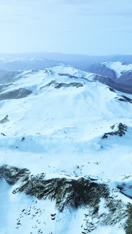 雪山風景的風景