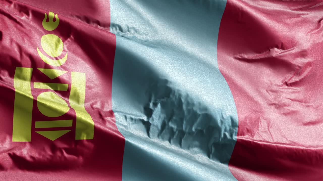 몽골의 섬유 발이 바람에 흔들리며, 몽골 발은 바람에서 흔들리고, 섬유는 옷으로 여 있고, 배경은 10초로 가득 차 있다.