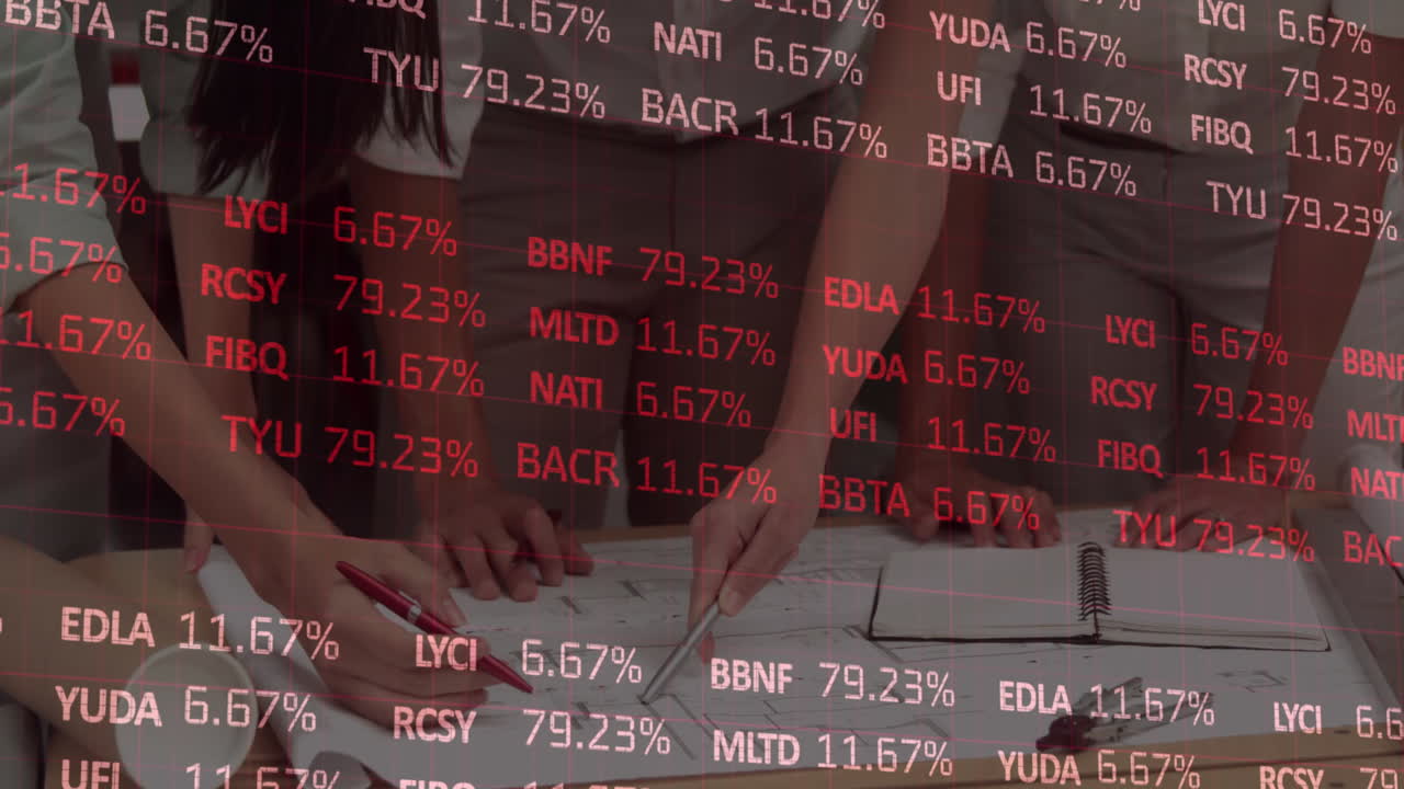 회의에서 기업인들에 대한 통계 및 금융 데이터 처리의 활성화