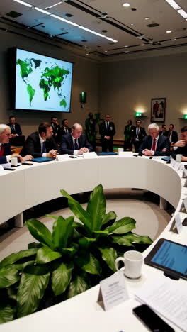 international meeting discussion and global strategy
