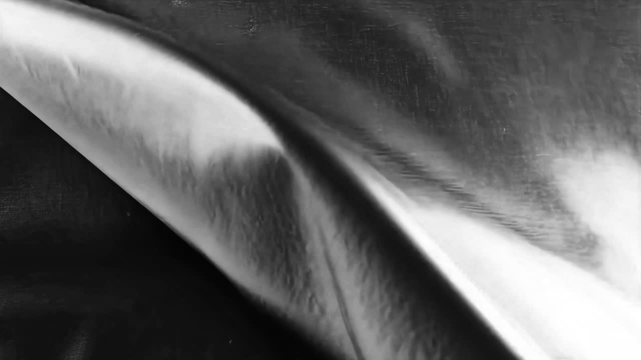 Animierte Overlay mit glänzender, abstrakter Kunststofftextur, transparentes 4K-Video, Alpha-Kanal, ProRes 4444