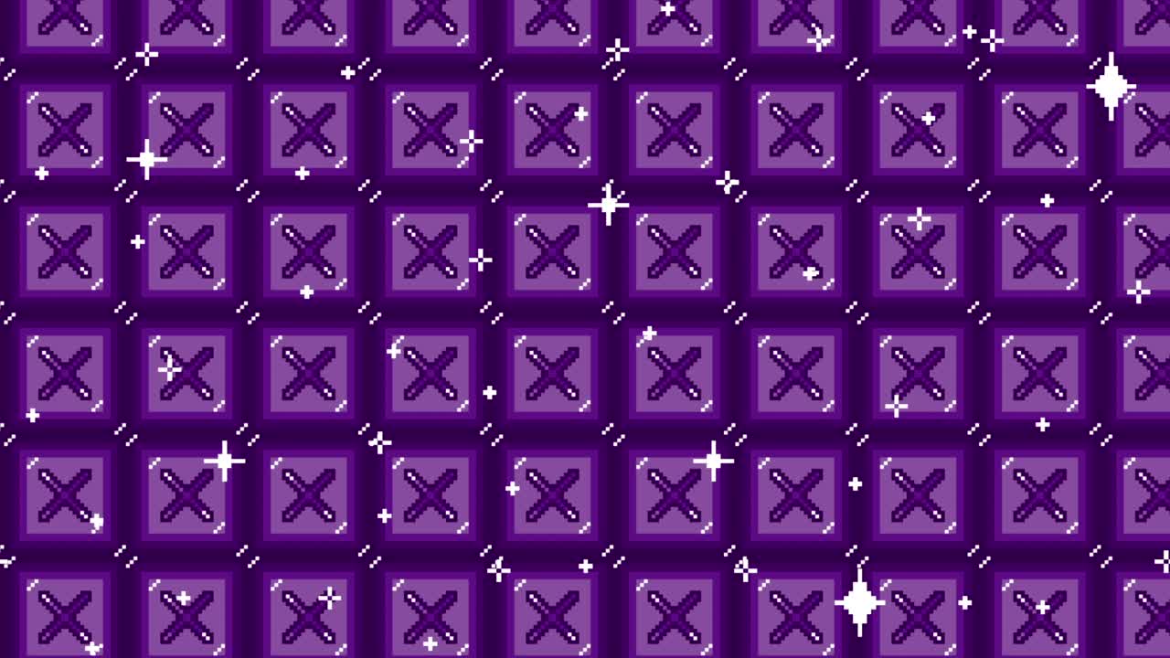 Pixel art tile cross mark Looping animated background. 1080p (7).mp4