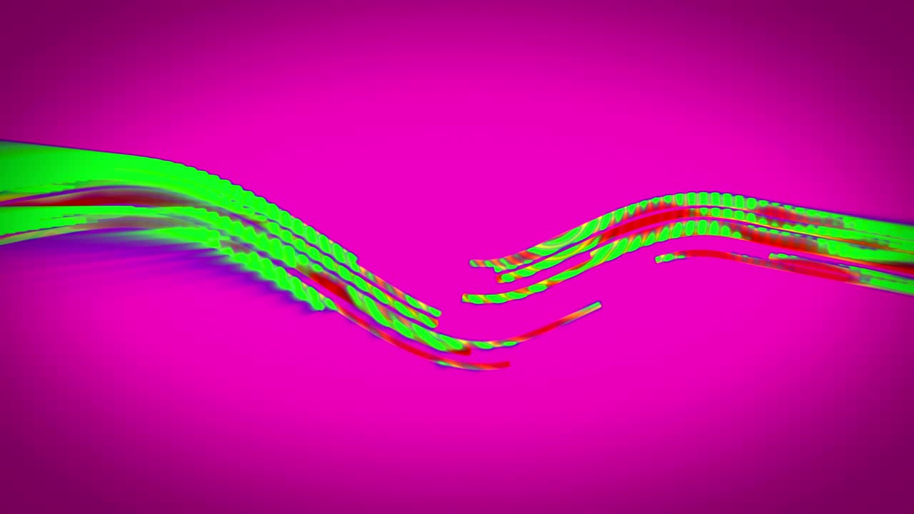 líneas abstractas en movimiento. 4k, bucle sin costuras.